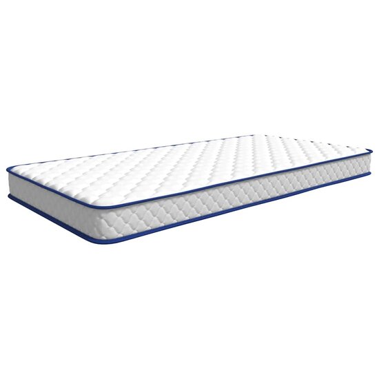 Traagschuimmatras 90X190X17 Cm Wit 90 x 190 cm