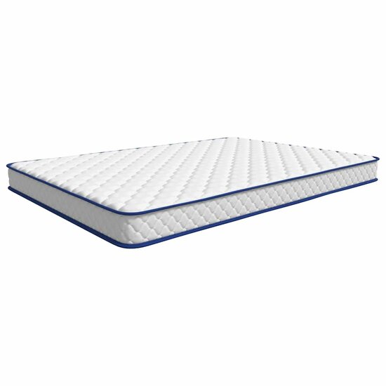 Traagschuimmatras 140X190X17 Cm Wit 140 x 190 cm