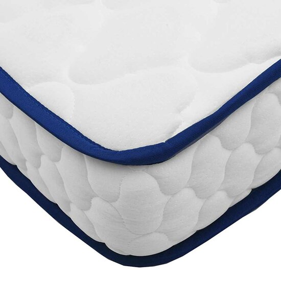 Traagschuimmatras 140X190X17 Cm Wit 140 x 190 cm