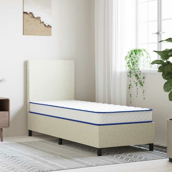 Traagschuimmatras 80X200X17 Cm Wit 80 x 200 cm