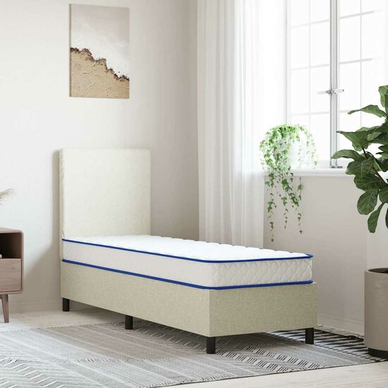 Traagschuimmatras 70X200X17 Cm Wit 70 x 200 cm