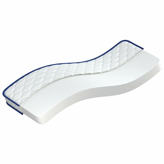 Traagschuimmatras 70X200X17 Cm Wit 70 x 200 cm