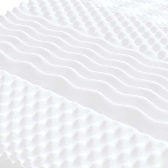 Schuimmatras 7 Zones Hardheid 20 Ild Wit 1 160 x 220 cm