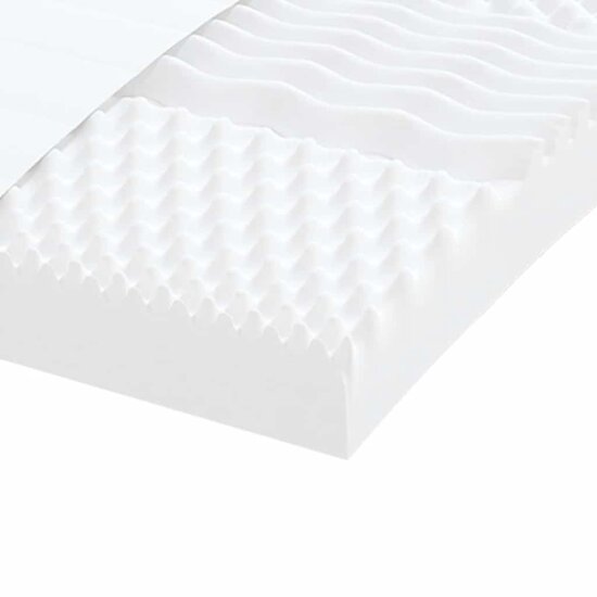 Schuimmatras 7 Zones Hardheid 20 Ild Wit 1 160 x 220 cm