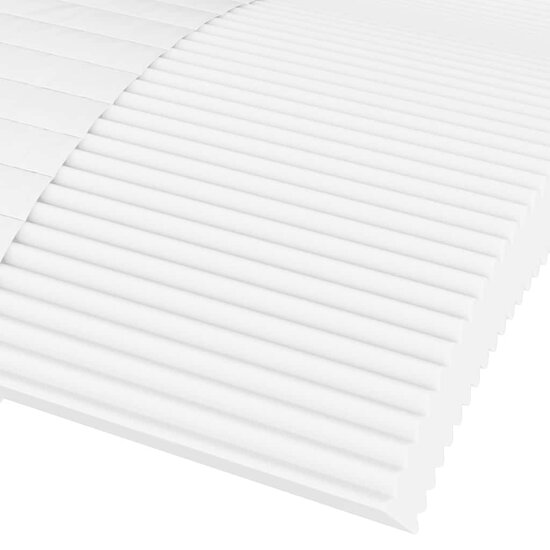 Schuimmatras Hardheid H2 H3 Wit 90 x 210 cm