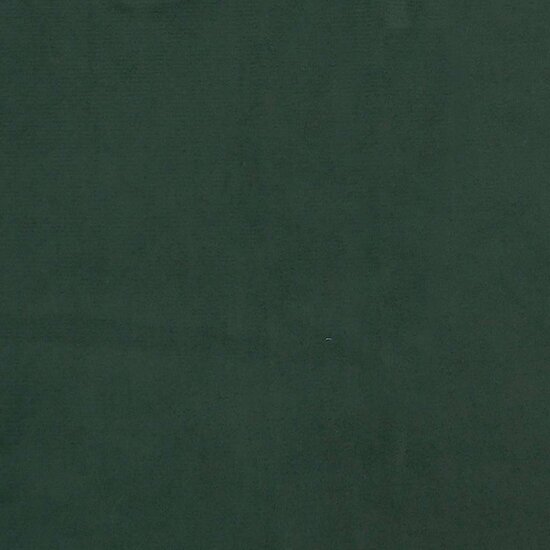 Pocketveringmatras 140X220X20 Cm Fluweel Donkergroen 140 x 220 cm