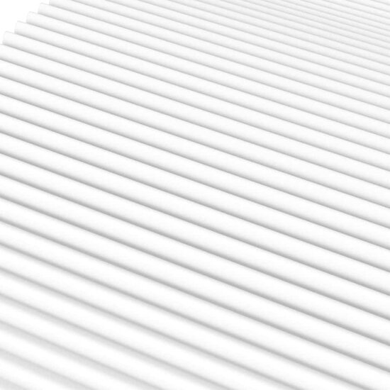 Schuimmatras hardheid H2 H3 80x210 cm wit