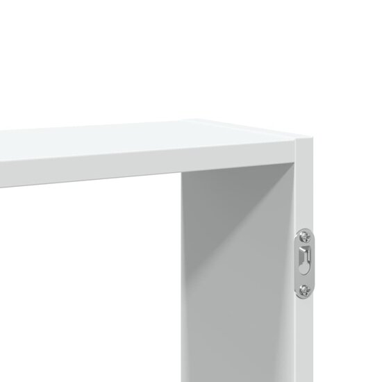 Wandschap 99X15X60 Cm Bewerkt Hout Wit