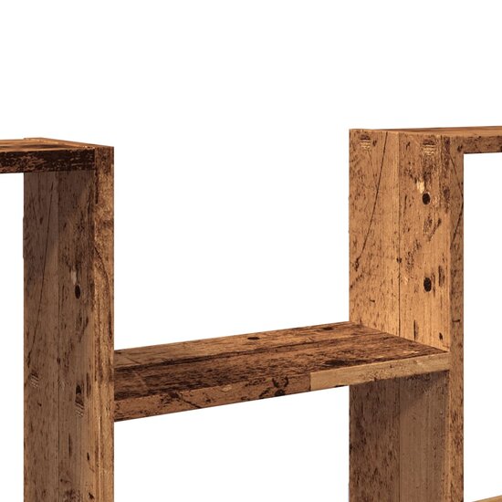 Wandschap 99X15X60 Cm Bewerkt Hout Kleurig Oud hout