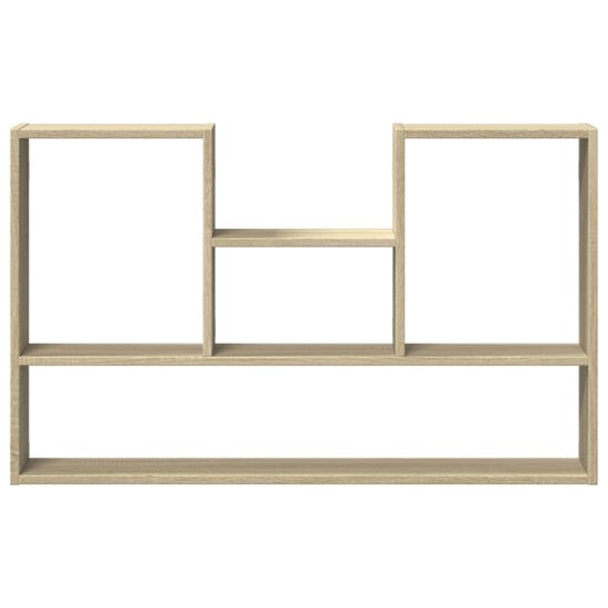 Wandschap 99X15X60 Cm Bewerkt Hout Kleurig Sonoma eiken