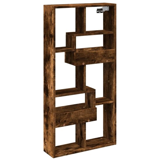 Wandkast Bewerkt Hout Kleurig 50 x 15 x 100 cm Oud hout
