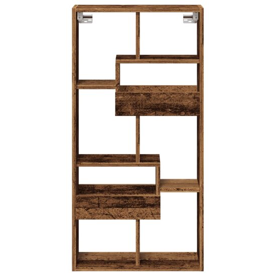 Wandkast Bewerkt Hout Kleurig 50 x 15 x 100 cm Oud hout