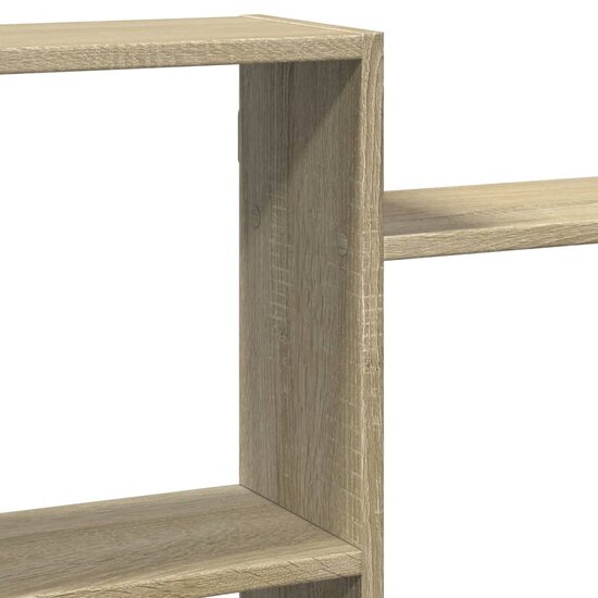 Wandschap Bewerkt Hout Kleurig 159 x 18 x 65 cm Sonoma eiken