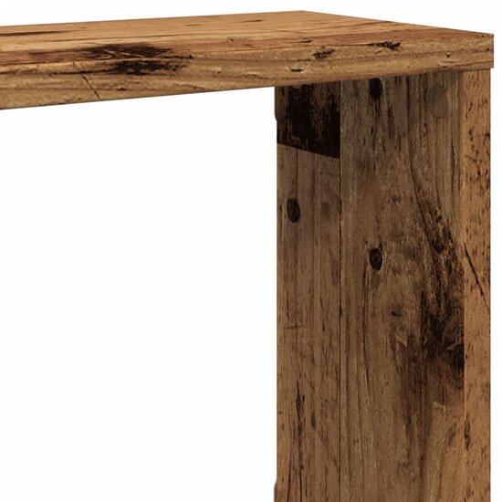 Wandschappen Kubus Bewerkt Hout Oud Hout 2 100 x 15 x 30 cm