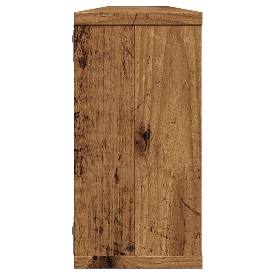 Wandschappen Kubus Bewerkt Hout Oud Hout 4 100 x 15 x 30 cm