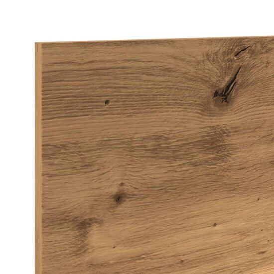 Wandkast 70X16,5X30 Cm Bewerkt Hout Artinsanaal Eikenkleurig 70 x 16.5 x 30 cm artisanaal eikenkleurig