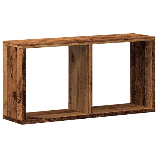 Wandkast Bewerkt Hout Kleurig 60 x 16 x 30 cm Oud hout