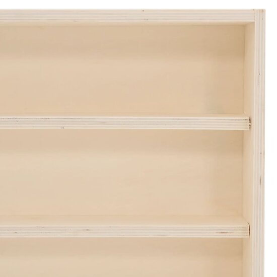 Houten Verzamelvitrine Met Deuren 100X8,5X37 Cm 100 x 8.5 x 37 cm
