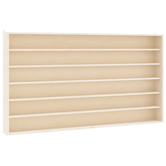 Houten Verzamelvitrine Met 6 Planken 80X8,5X55 Cm 80 x 8.5 x 55 cm