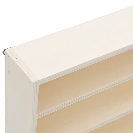 Houten Verzamelvitrine Met 6 Planken 80X8,5X55 Cm 80 x 8.5 x 55 cm