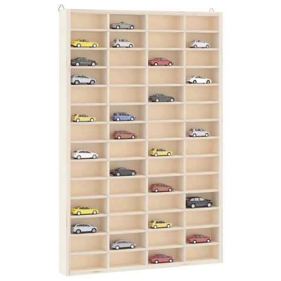 Houten Verzamelvitrine Met 56 Vakken 40X4,5X60 Cm 40 x 4.5 x 60 cm