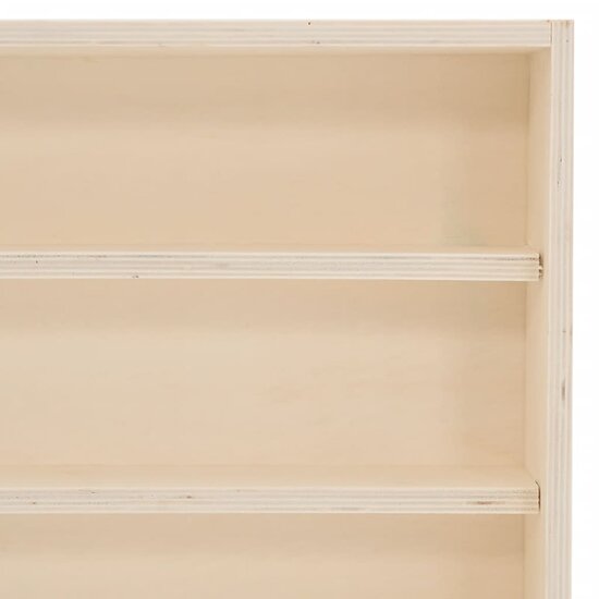 Houten Verzamelvitrine Met Deuren 80X8,5X37 Cm 80 x 8.5 x 37 cm