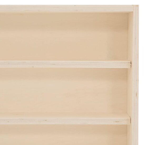 Houten Verzamelvitrine Met Deuren 40X8,5X37 Cm 40 x 8.5 x 37 cm