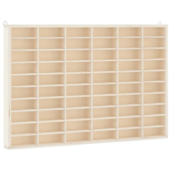 Houten Verzamelvitrine Met 60 Vakken 60X4,5X40,5 Cm 60 x 4.5 x 40.5 cm