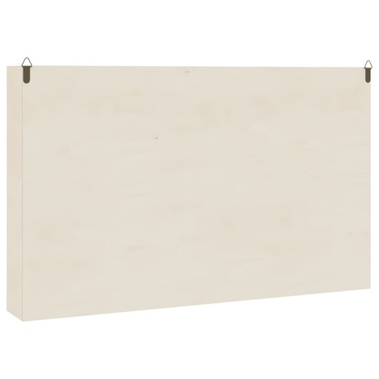Houten Verzamelvitrine Met Deuren 60X8,5X37 Cm 60 x 8.5 x 37 cm