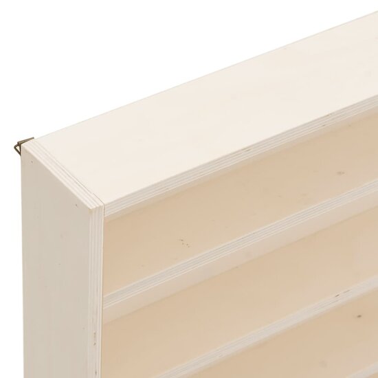 Houten Verzamelvitrine Met Deuren 60X8,5X37 Cm 60 x 8.5 x 37 cm