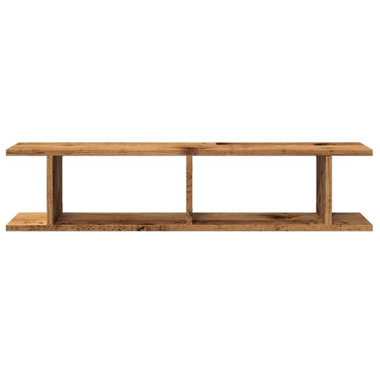 Wandschappen Bewerkt Hout Kleurig Oud Hout 90 x 18 x 20 cm