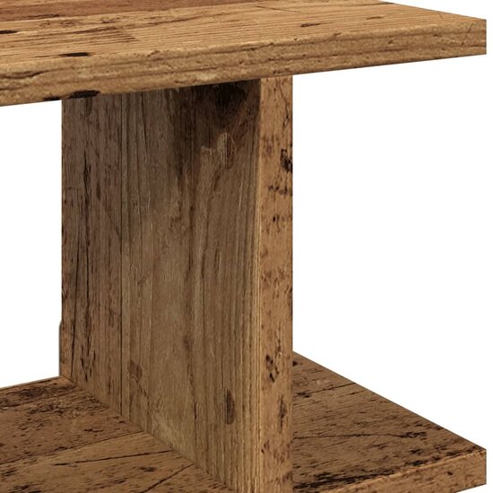 Wandschappen Bewerkt Hout Kleurig Oud Hout 90 x 18 x 20 cm