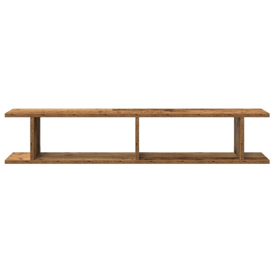 Wandschappen Bewerkt Hout Kleurig Oud Hout 105 x 18 x 20 cm