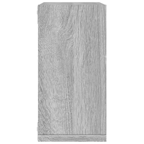 Wandrekken Kubus 30X15X30 Cm 2 Grijs sonoma