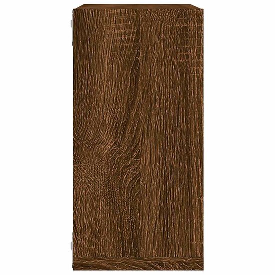Wandschappen Kubus 30X15X30 Cm Sonoma Ig 4 bruin eikenkleur