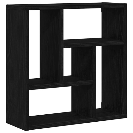 Wandplank 45X16X45 Cm Spaanplaat Kleurig Zwart eiken