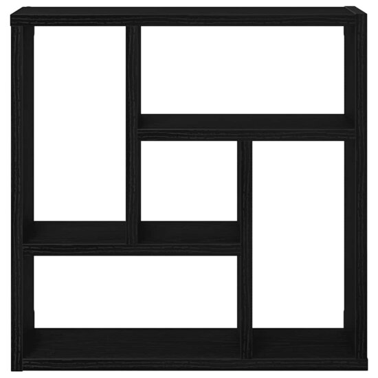 Wandplank 45X16X45 Cm Spaanplaat Kleurig Zwart eiken