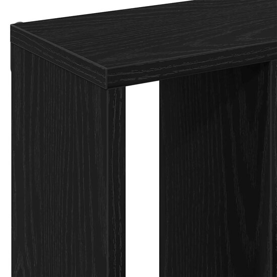 Wandplank 45X16X45 Cm Spaanplaat Kleurig Zwart eiken