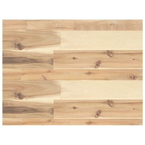Wandschappen Zwevend Onbehandeld Acaciahout Naturel 2 40 x 30 x 4 cm 1