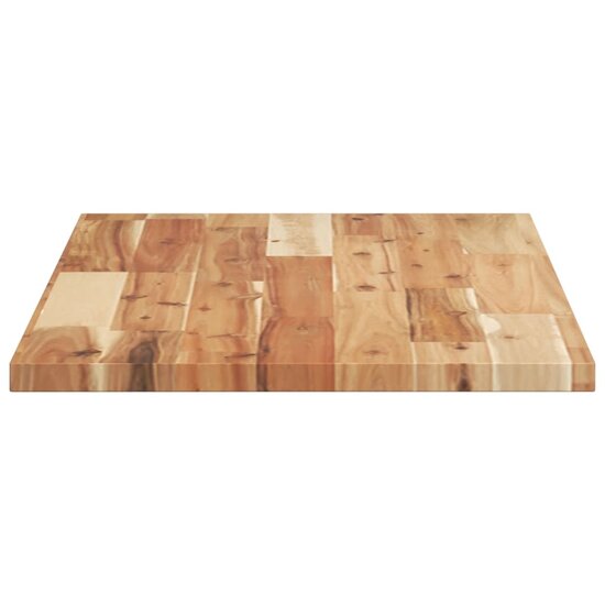 Wandschap Zwevend Olieafwerking Massief Acaciahout Donkerbruin 1 80 x 40 x 2 cm