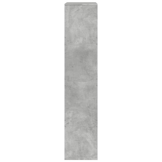 Kamerscherm 100X33X155,5 Cm Bewerkt Hout 155.5 cm Betongrijs
