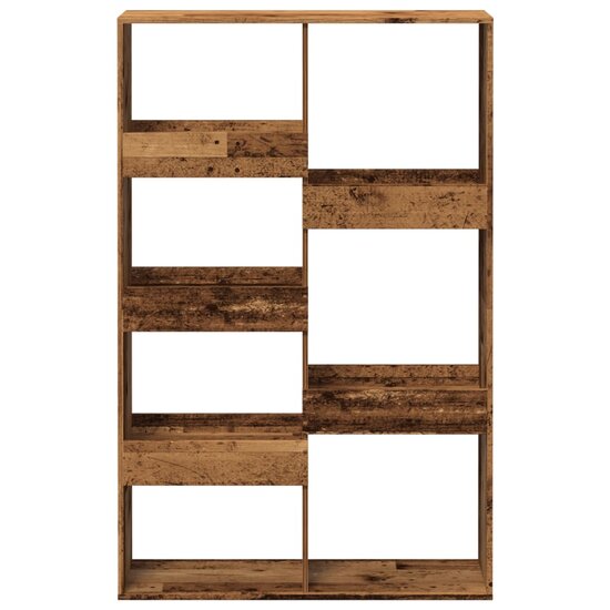 Kamerscherm 100X33X155,5 Cm Bewerkt Hout Kleurig 155.5 cm Oud hout