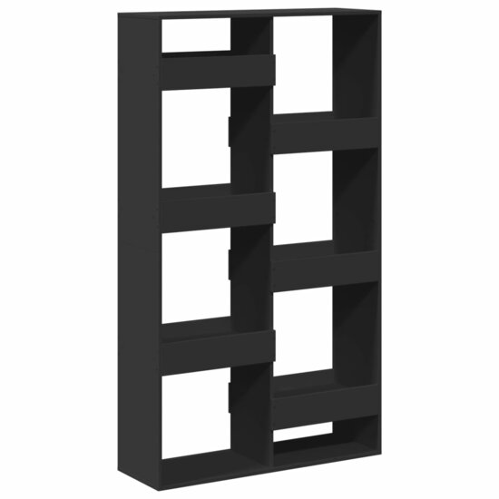 Kamerscherm 100X33X Bewerkt Hout 175 cm Zwart