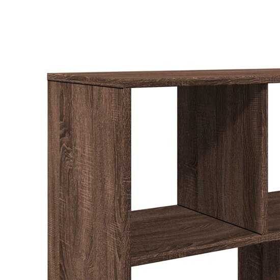 Kamerscherm 100X33X156,5 Cm Bewerkt Hout Ig 156.5 cm bruin eikenkleur