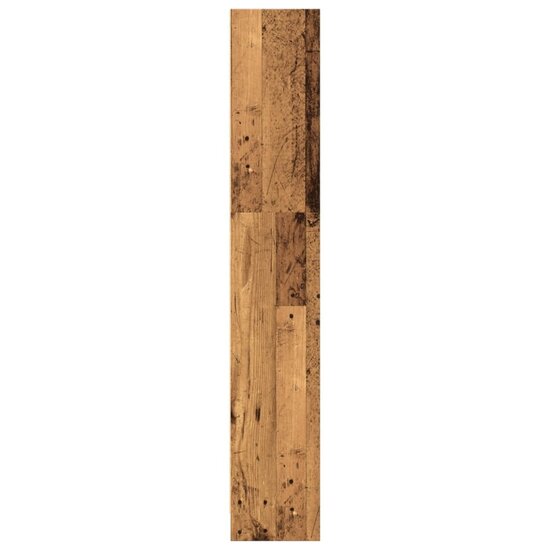 Boekenkast 80X24X Bewerkt Hout Kleurig Oud Hout 80 cm 143 cm