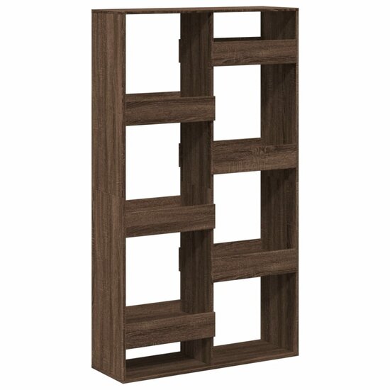 Kamerscherm 100X33X Bewerkt Hout Ig 175 cm bruin eikenkleur