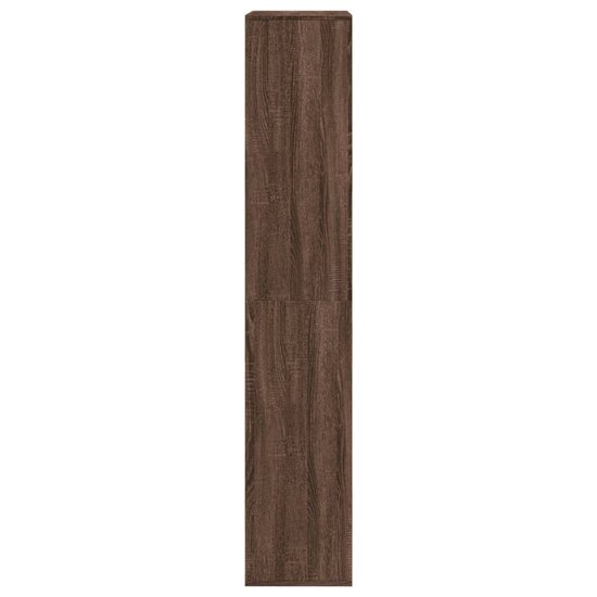 Kamerscherm 100X33X Bewerkt Hout Ig 175 cm bruin eikenkleur