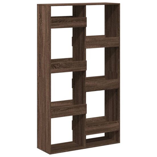 Kamerscherm 100X33X Bewerkt Hout Ig 175 cm bruin eikenkleur