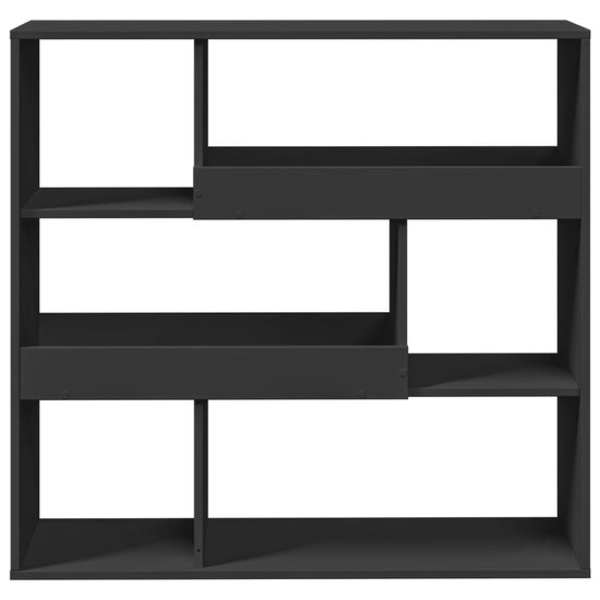 Kamerscherm 100X33X94,5 Cm Bewerkt Hout 94.5 cm Zwart