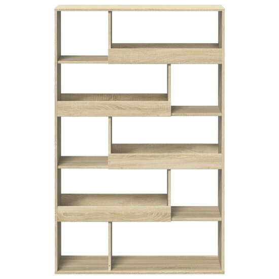 Kamerscherm 100X33X156,5 Cm Bewerkt Hout Kleurig 156.5 cm Sonoma eiken